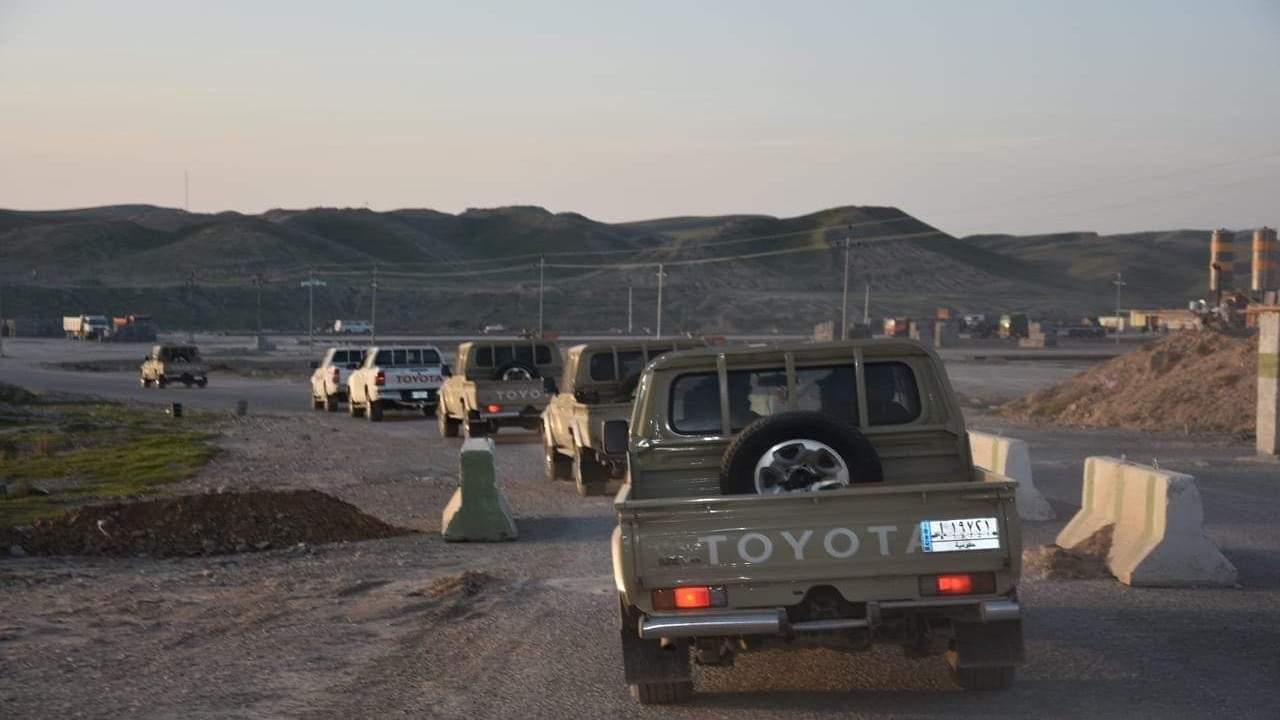 آغاز عملیات امنیتی گسترده نیرو‌های عراقی در استان دیاله