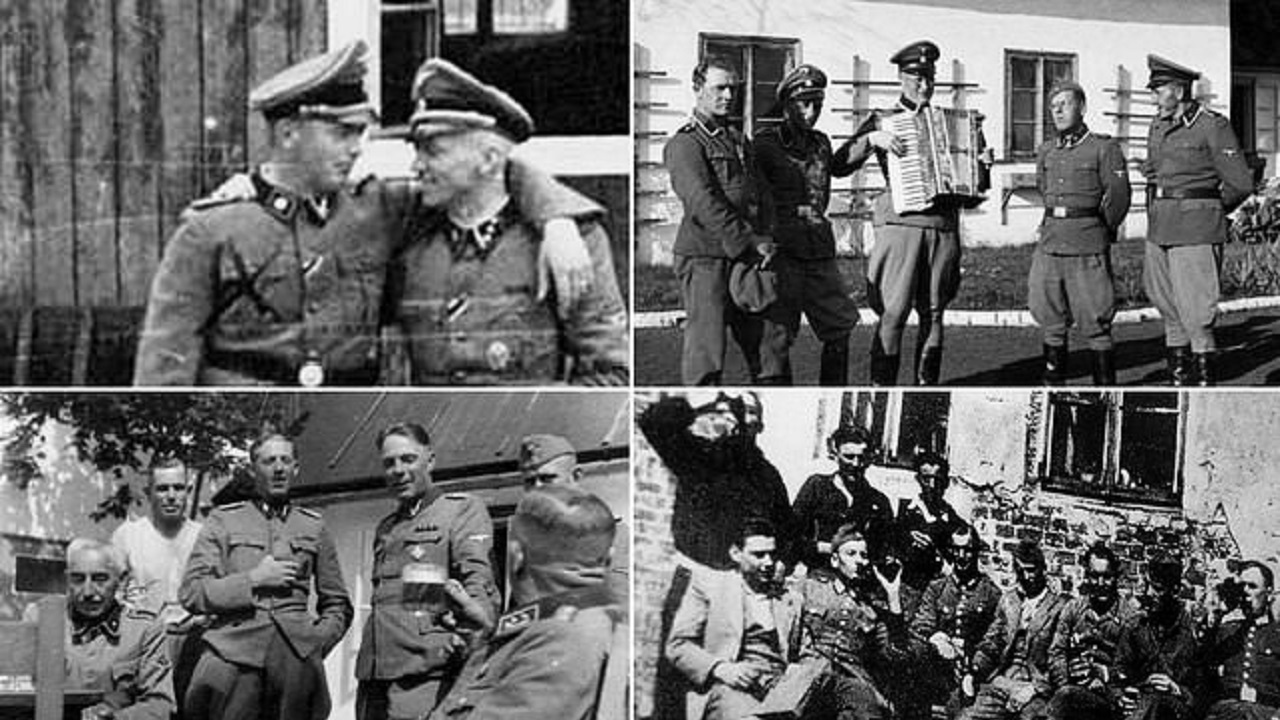 تصاویر کمیاب از فرماندهان گارد SS در اردوگاه های مرگ لهستان
