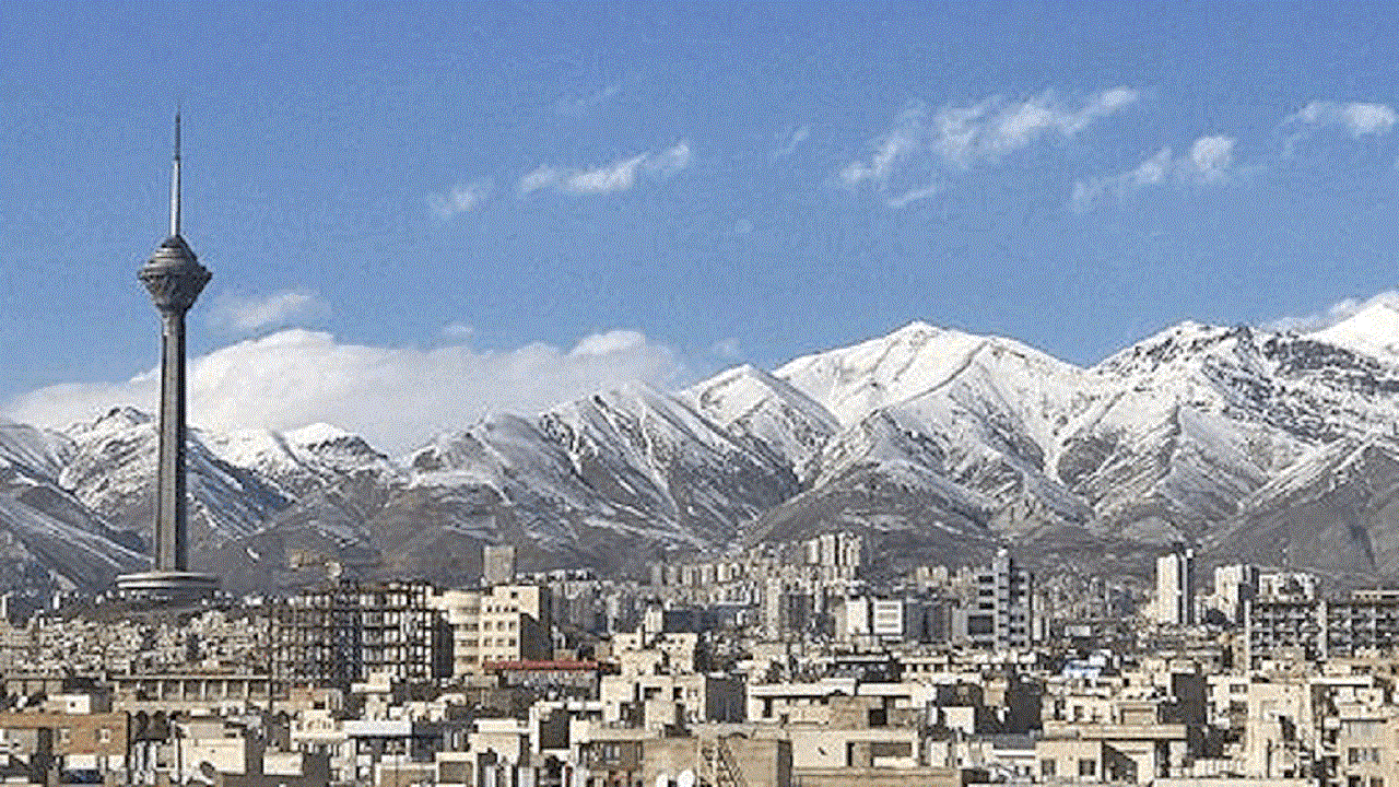 باد و باران و برف هوای تهران را پاک کردند