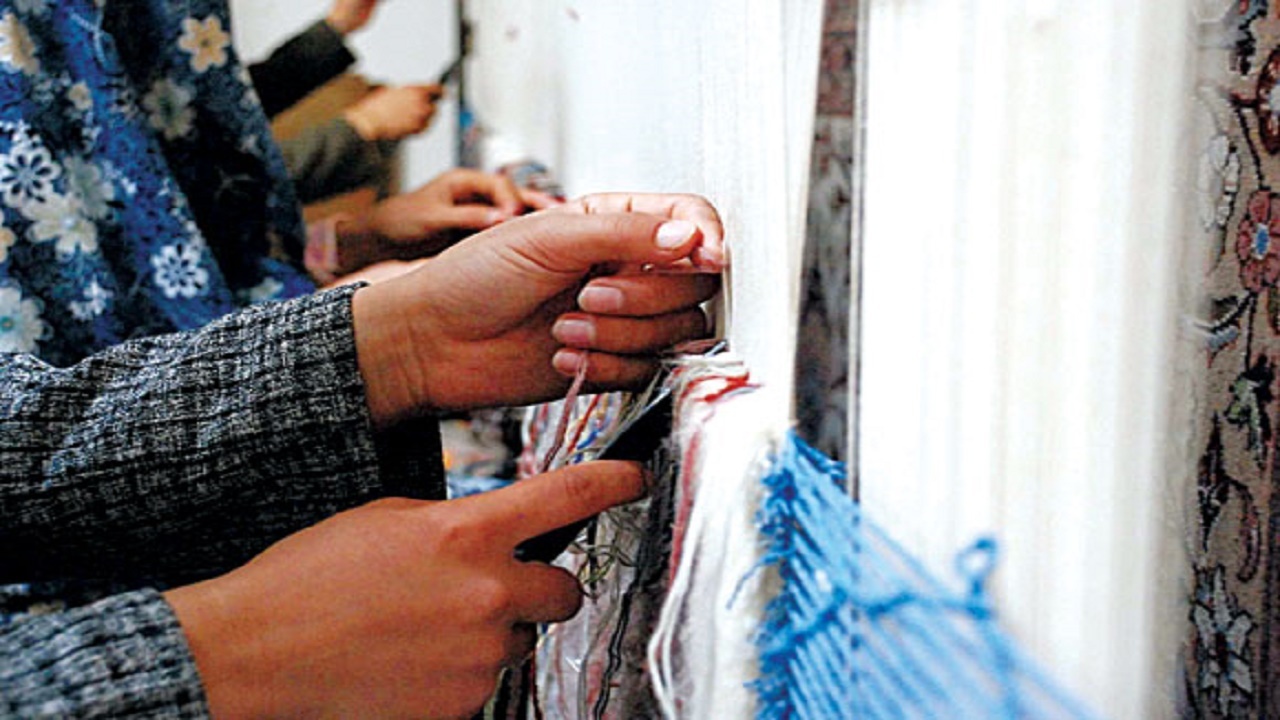 فعالیت ۴۶۲۰۰ بافنده فرش دستباف در مازندران