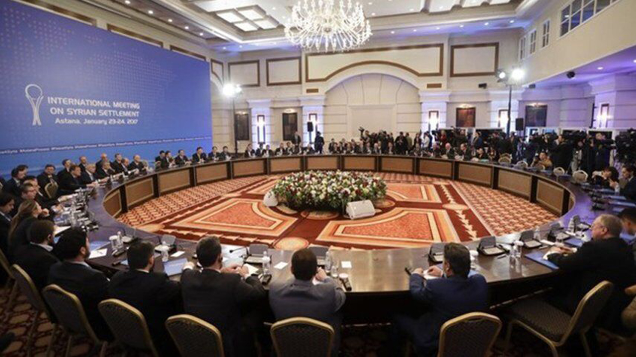 مذاکرات آستانه با حضور وزرای خارجه ایران، روسیه و ترکیه به صورت ویدئو کنفرانس برگزار می‌شود