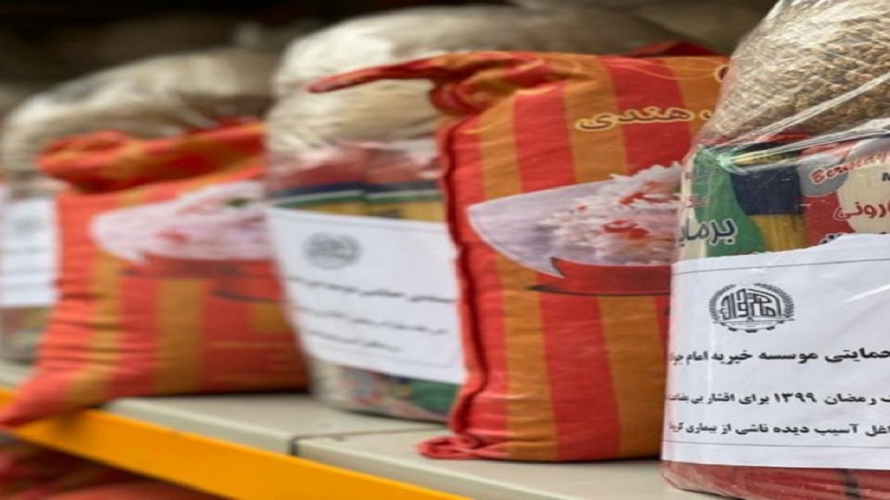تهیه ۳۵۰ بسته اقلام غذایی برای نیازمندان اتباع افغانستانی استان