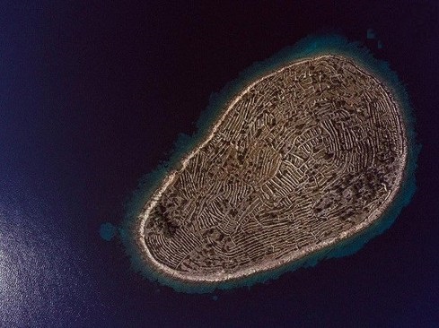 جزیره کرواتی که شبیه اثرانگشت است! + تصاویر
