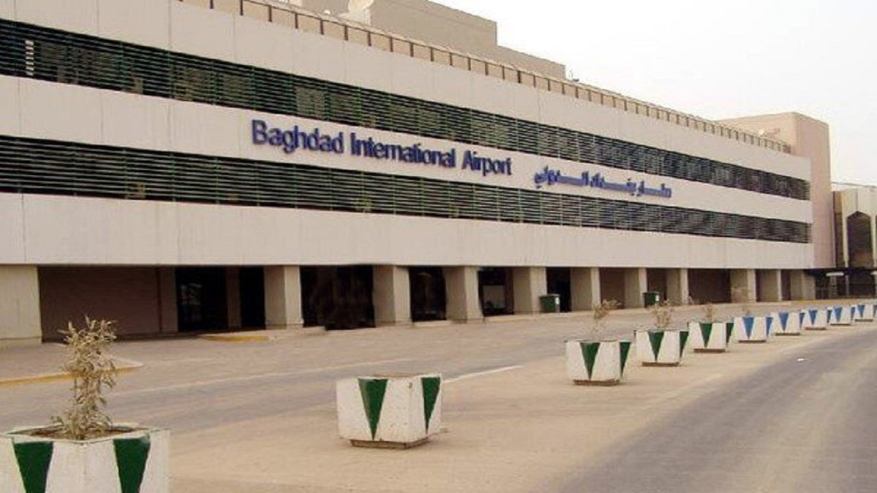 حمله موشکی به اطراف فرودگاه بغداد+ تصاویر