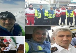 تشیع پیکر شهید مدافع سلامت در مهربان