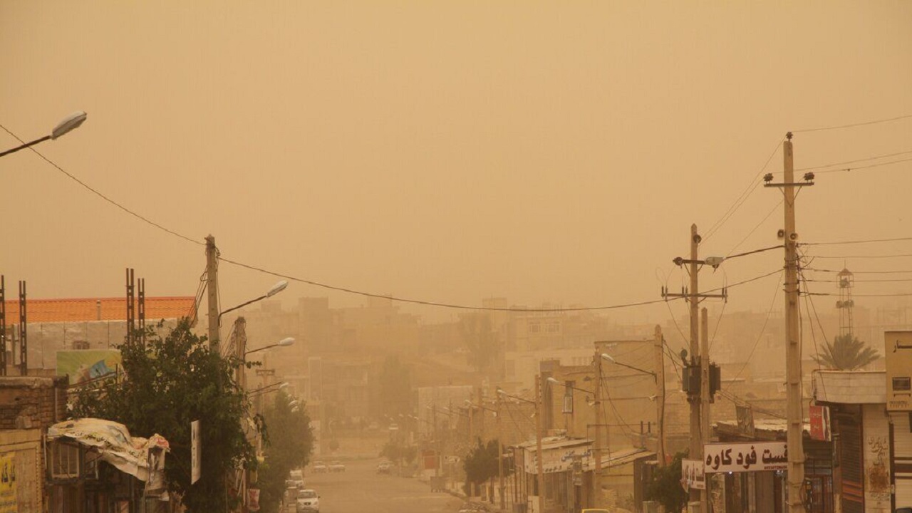 گرد و غبار در خرمشهر به ۱۹ برابر حد مجاز