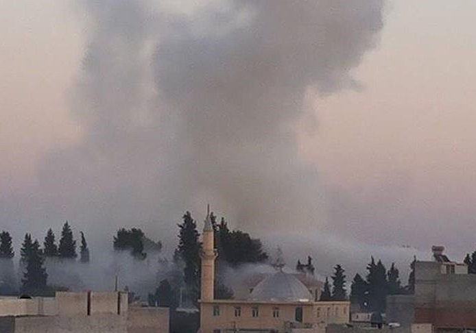 صدای انفجار مهیب در حلب سوریه شنیده شد