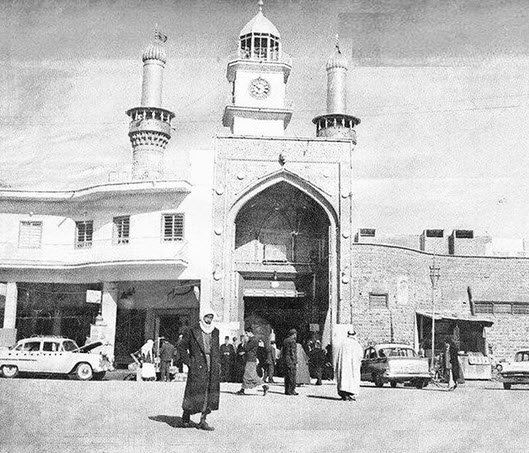 قدیمی‌ترین تصاویر از خیابان باب القبله کربلای معلی