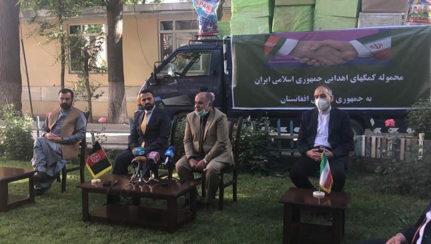محموله ۱۱ تنی کمک های بهداشتی ایران به مقامات افغانستان تحویل داده شد