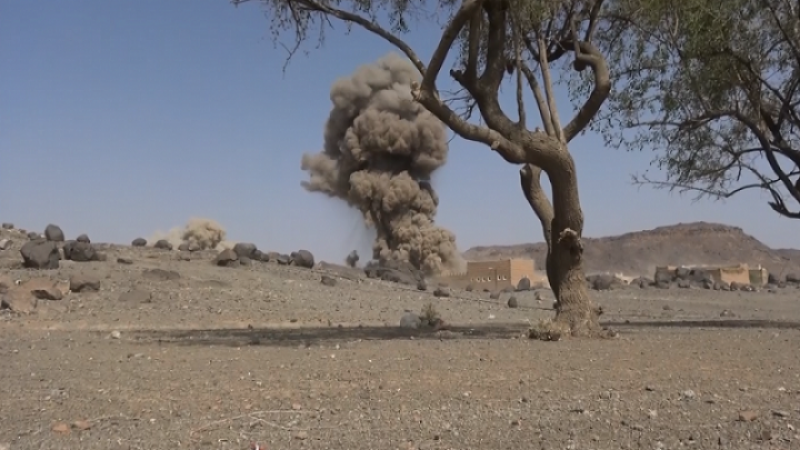 بیش از ۴۰ حمله هوایی دشمن سعودی به یمن در یک روز