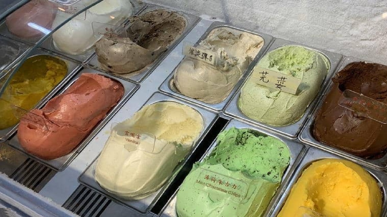 بستنی با طعم عجیب و خلاقانه در چین + تصاویر