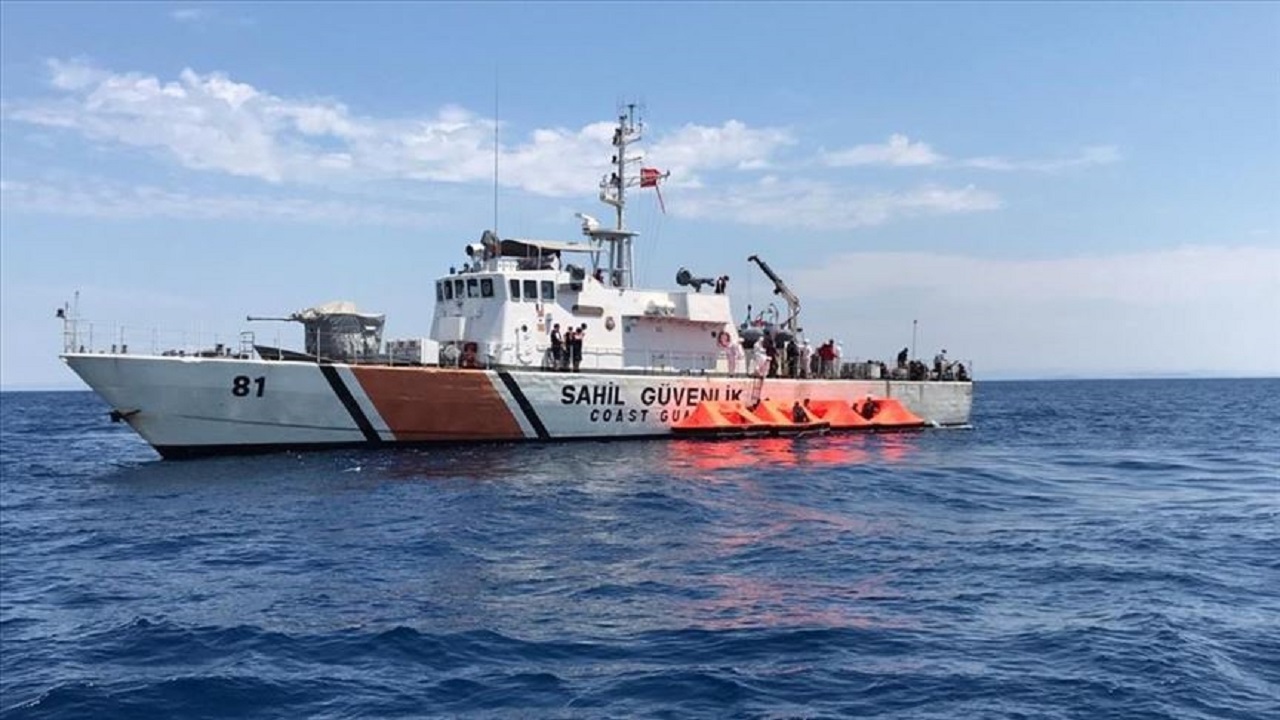 نجات ۷۲ پناهجو از سوی گارد ساحلی ترکیه