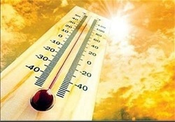 کاهش نسبی و تدریجی دمای هوا