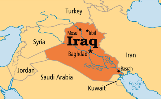 حمله راکتی به فرودگاه بین المللی بغداد