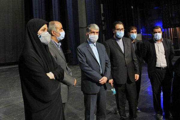 بازدید وزیر فرهنگ و ارشاد اسلامی از تالار وحدت