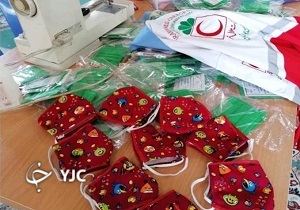 راه اندازی کارگاه تولید ماسک کودکانه در دانشگاه پیام نور دزفول