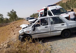 کشته و زخمی شدن ۵ نفر در حادثه رانندگی درشهرستان گرمی