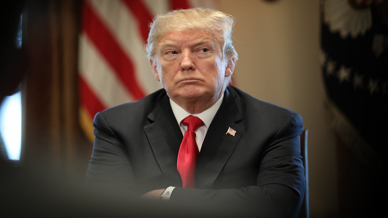 عکسی از چهره درهم شکسته ترامپ که خشم او را برانگیخت