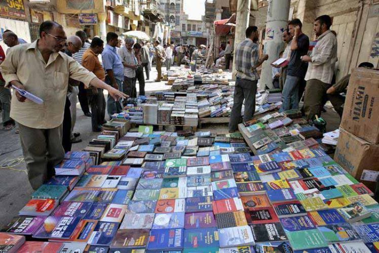 خیابان متنبی بغداد؛ خیابان کتاب عراق  + تصاویر