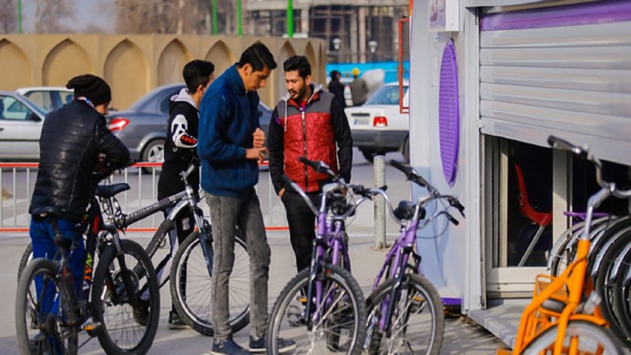 پلمب ایستگاه دوچرخه به ستاد امر به معروف اصفهان ارتباطی ندارد
