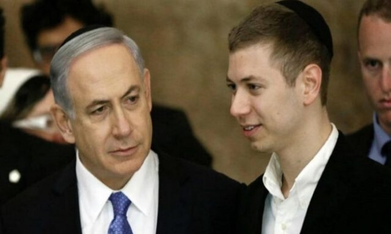 متهم شدن پسر نتانیاهو به آزار و اذیت تظاهرکنندگان