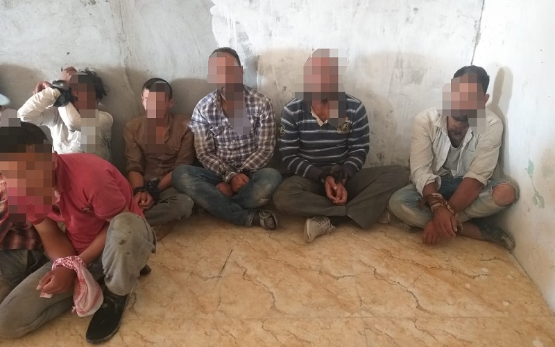 دستگیری ۳۱ فرد سوری حامل مواد منفجره هنگام ورود غیرقانونی به عراق + تصاویر