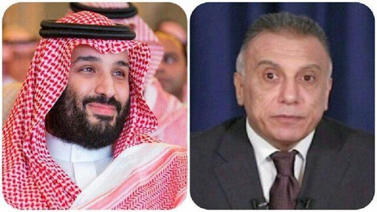 گفت‌وگوی تلفنی ولیعهد عربستان و نخست‌وزیر عراق