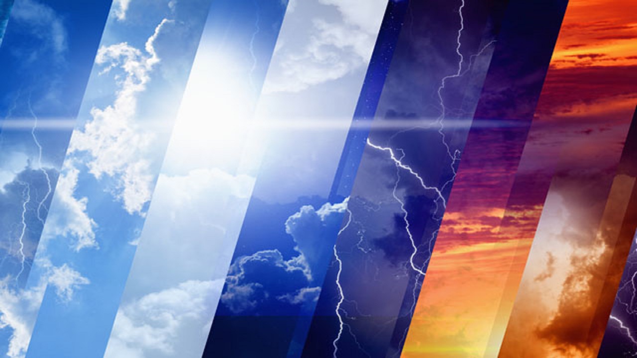 وضعیت آب و هوا در ۱۲ شهریور/رگبار و رعد و برق در غرب و شمال غرب کشور
