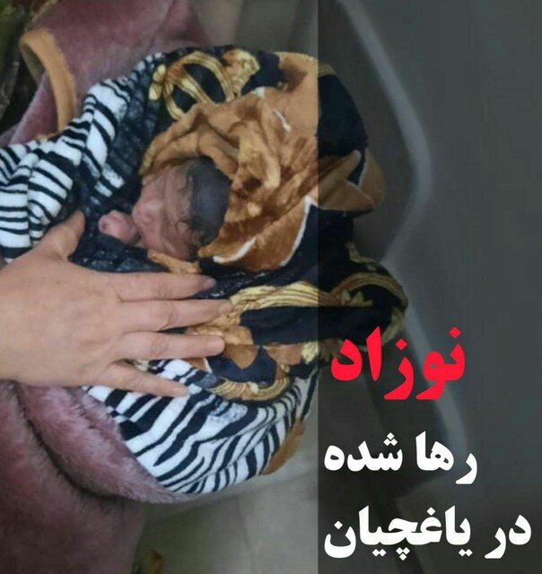 پیدا شدن یک نوزاد در شهرک یاغچیان تبریز