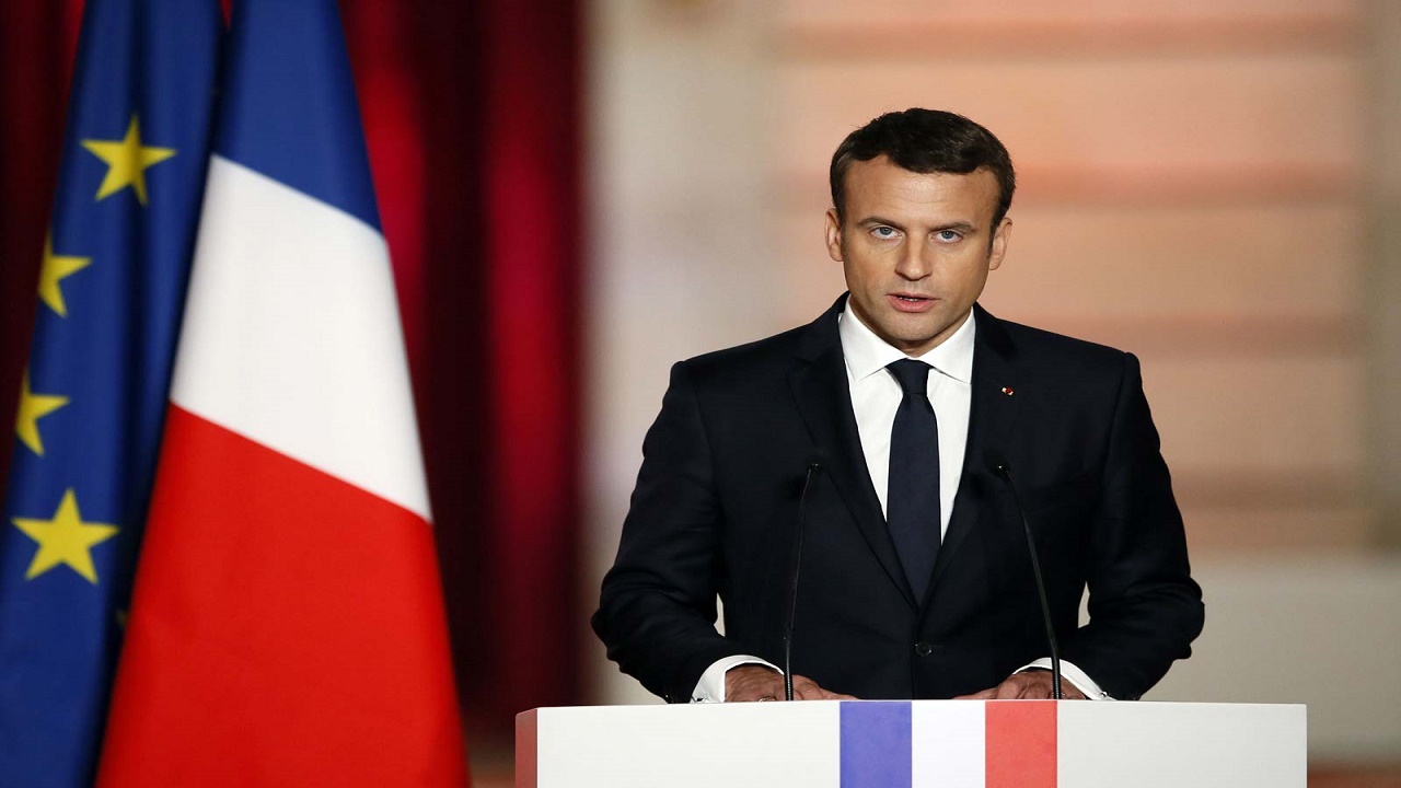 رئیس‌جمهور فرانسه: در شرایطی چالش‌برانگیز، برای حمایت از عراق آمدم