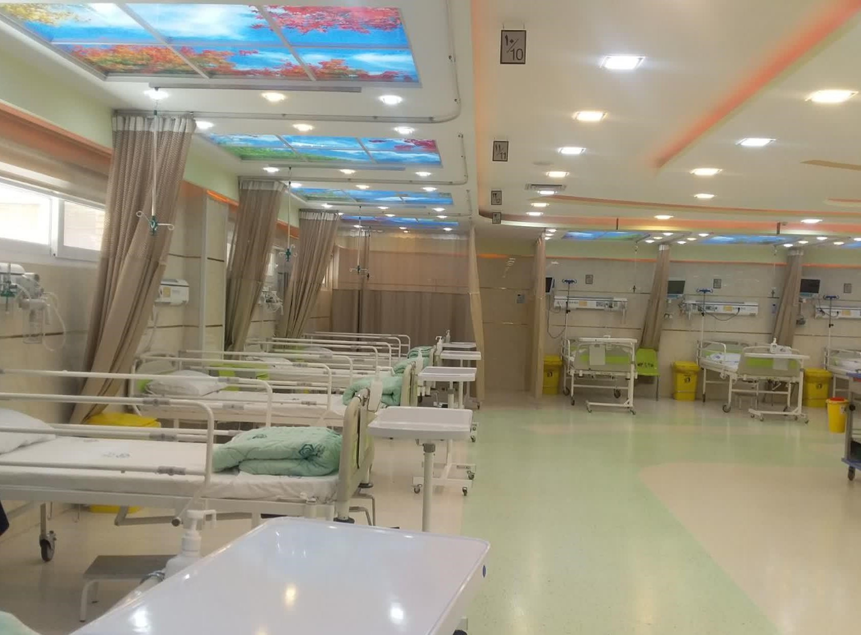 افتتاح بخش هتلینگ اطفال بیمارستان تامین اجتماعی همدان