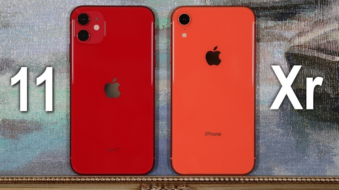 مقایسه طراحی iPhone XR با iPhone 11