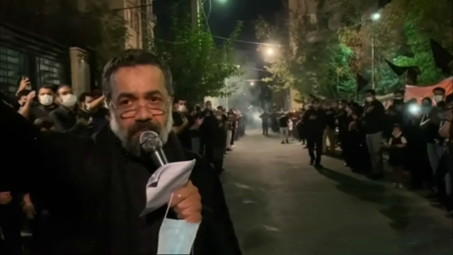 مداحی «ما ملت امام حسینیم (ع)» با صدای محمود کریمی + فیلم