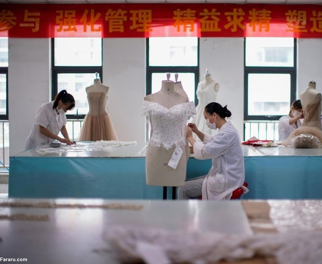 شهری با بیشترین صادرات لباس عروس / گزارش تصویری