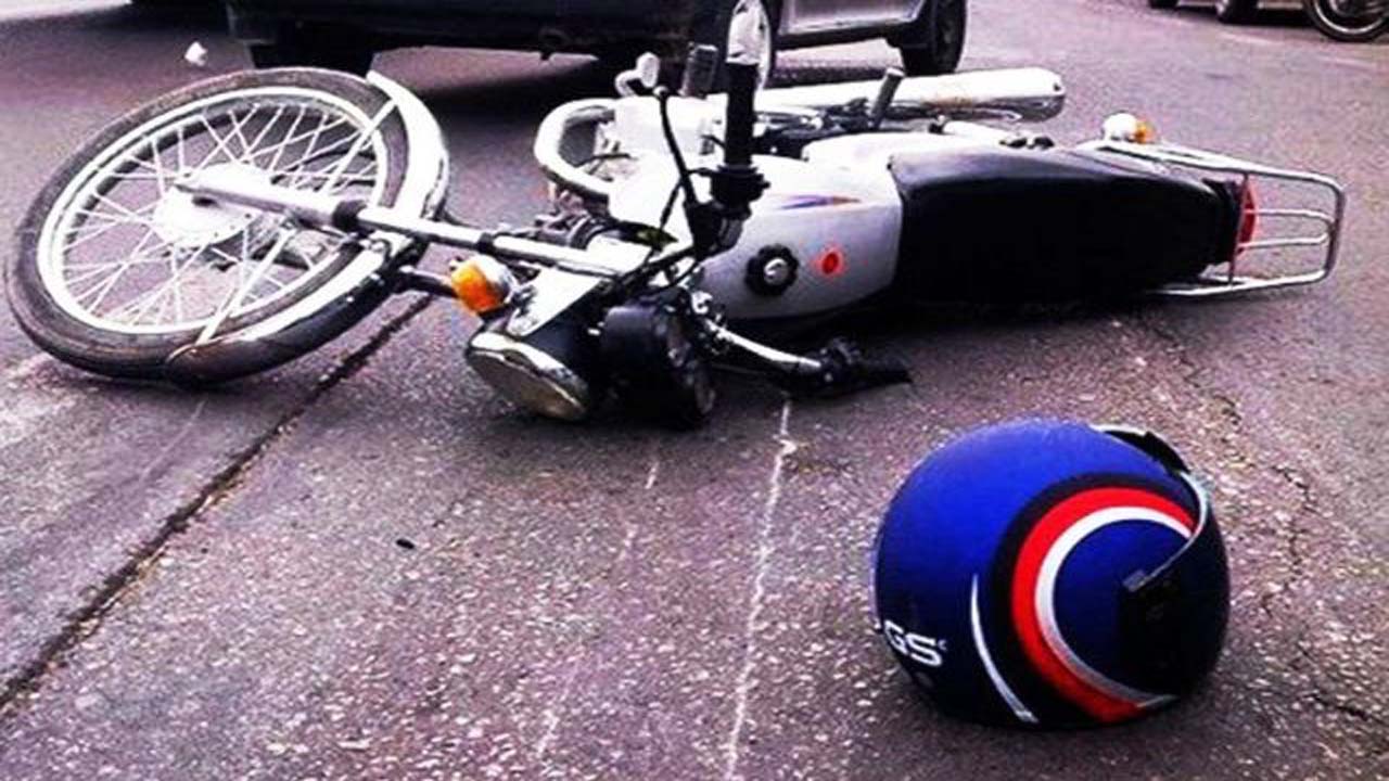 برخورد مرگبار راکب موتورسیکت با تیربرق