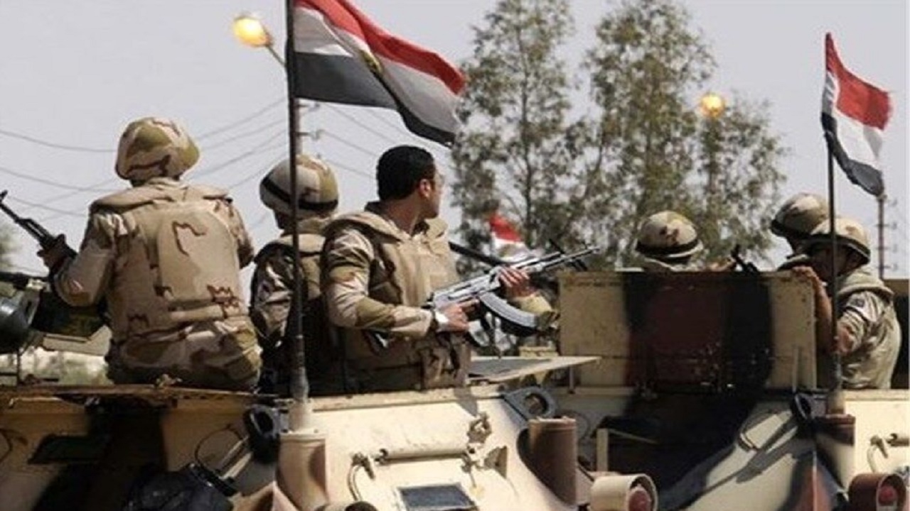 کشته شدن هفت نظامی مصری در صحرای سینا