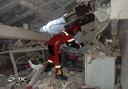 انفجار گاز در یک مجتمع مسکونی در اهواز/ ۵ نفر مصدوم شدند