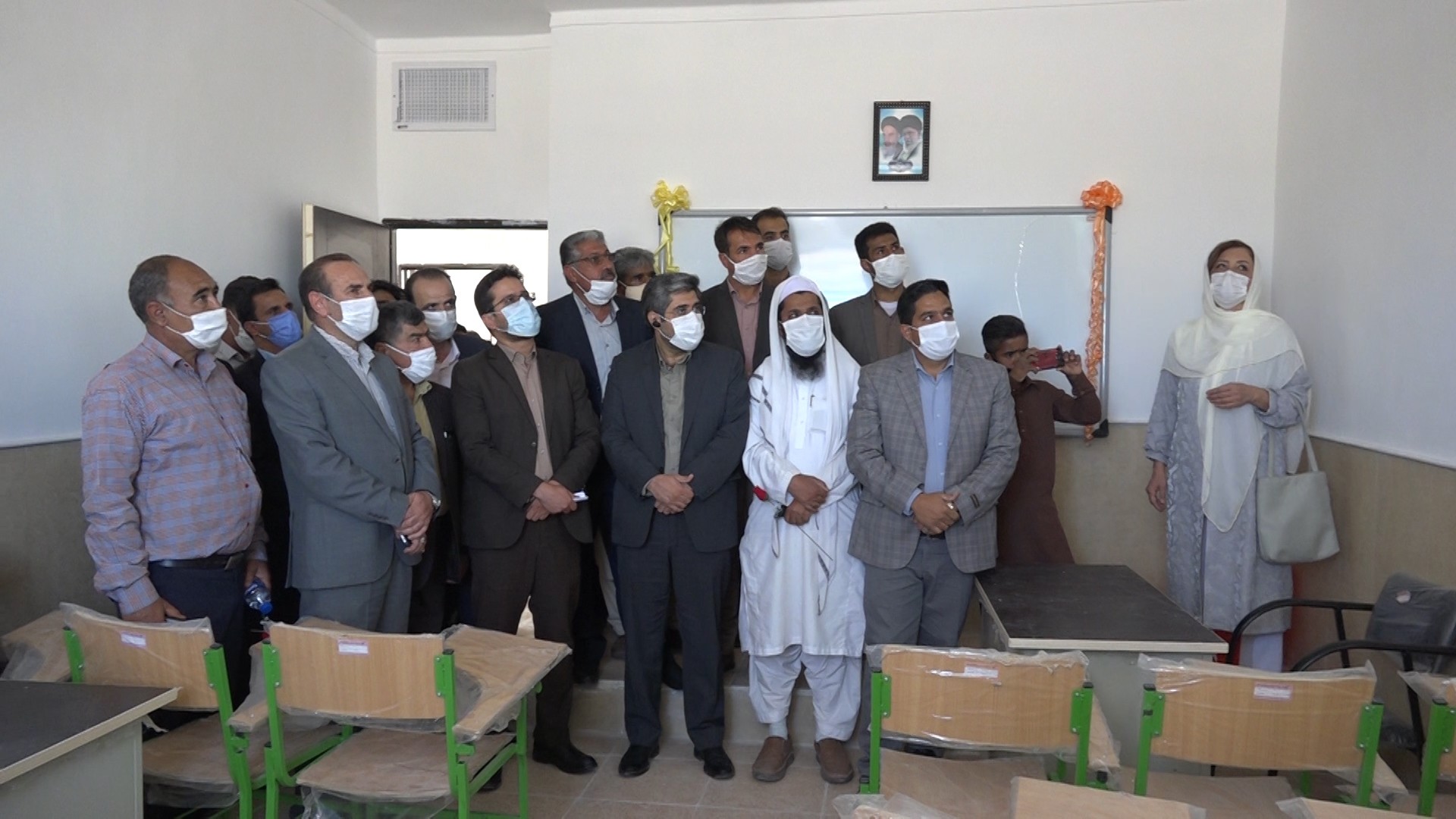 افتتاح مدرسه عشایری خیرساز در فهرج