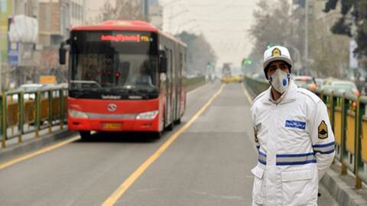 سهم اتوبوس‌های شهری در تولید ذرات معلق هوای تهران تنها ۵ درصد است
