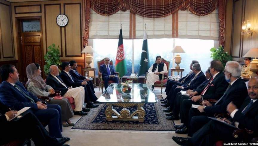 دیدار و گفتگوی «عبدالله» با نخست وزیر پاکستان