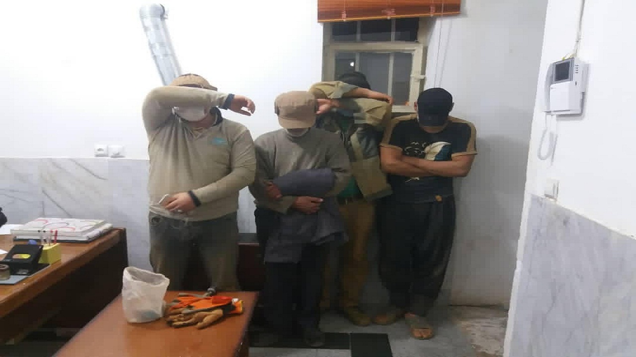 دستگیری چهار حفار غیر مجاز در دامغان