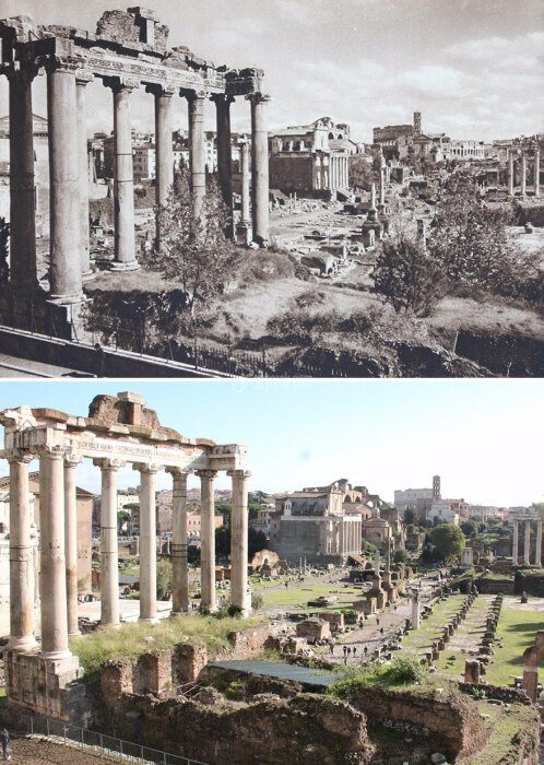 تغییرات شاهکارهای معماری جهات در طول ۱۰۰ سال+ تصاویر