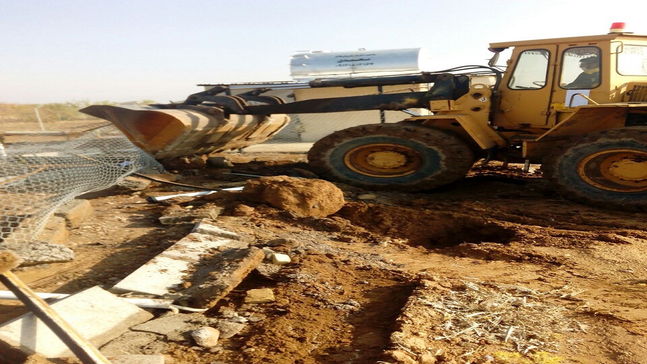 تخریب ۳۳ مورد ساخت و ساز غیر مجاز در قزوین