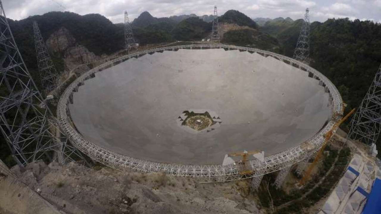 افتتاح بزرگ ترین تلسکوپ جهان در چین