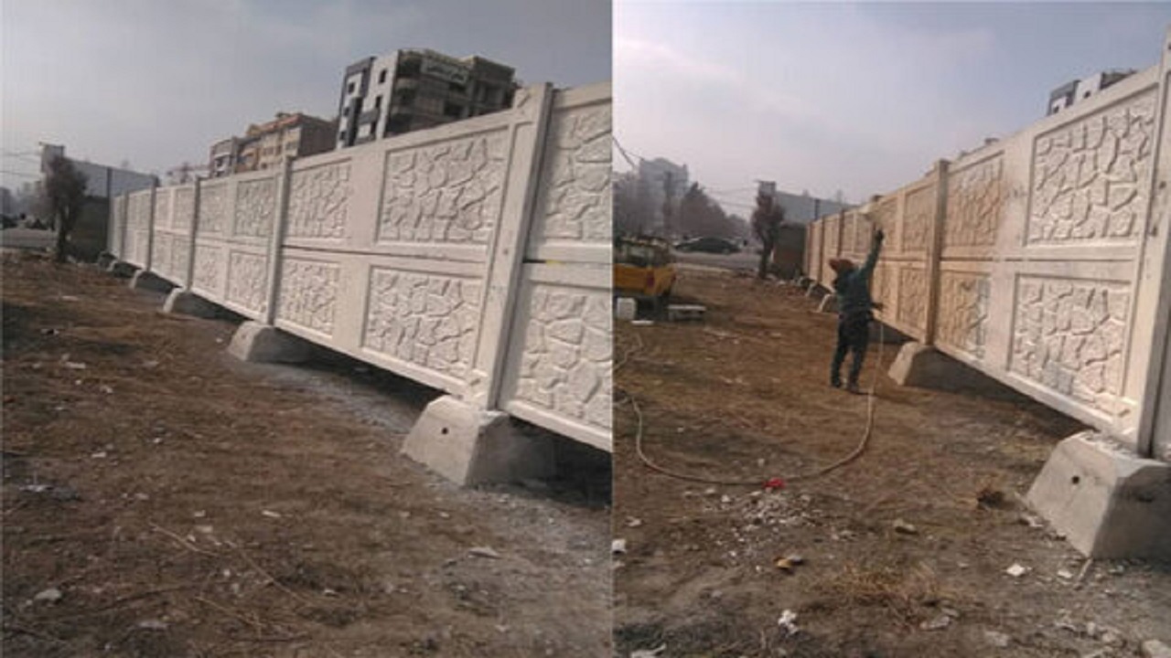 ۲۵۰۰ متر دیوار نویسی غیرمجاز در منطقه چهار امحا شد