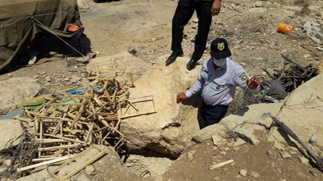 دستگیری باند حفاری غیرمجاز در مهر