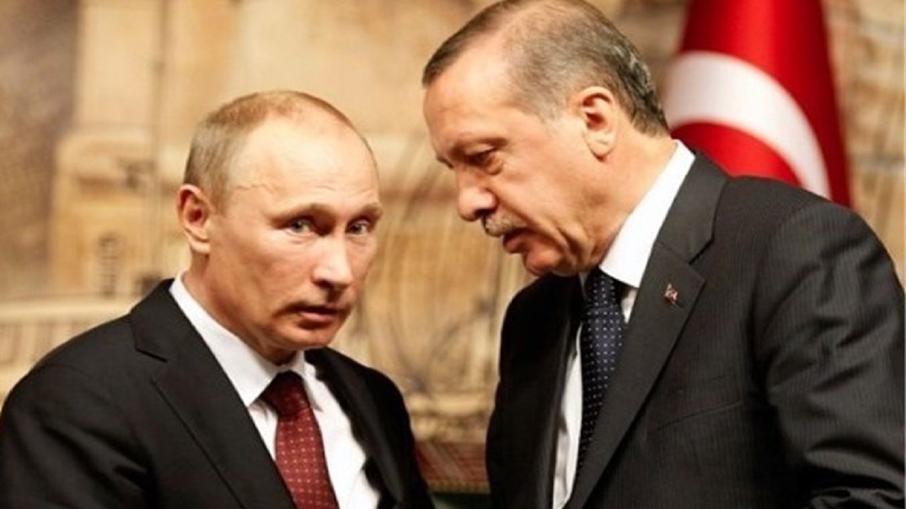 گفتگوی تلفنی اردوغان و پوتین درباره تحولات سوریه، لیبی و قره‌باغ