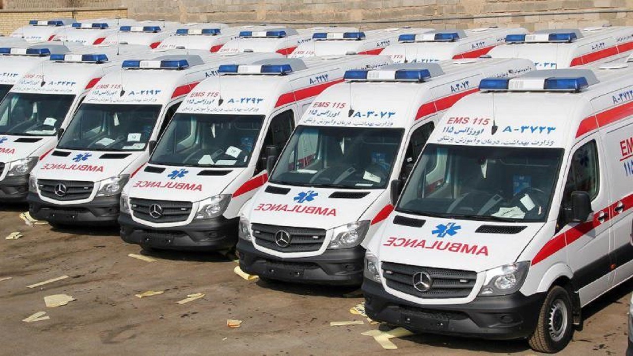 ۳۰ دستگاه آمبولانس بازسازی شده به چرخه خدمات درمانی خوزستان بازگشتند