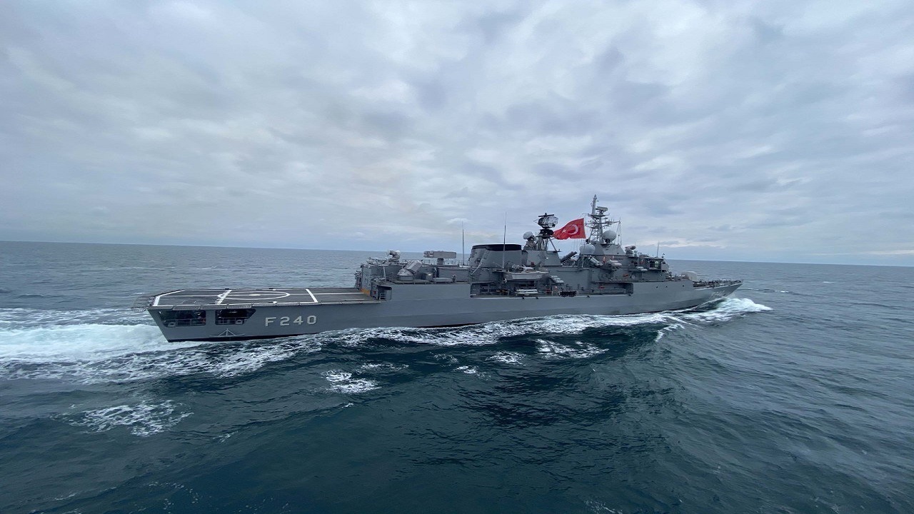 رزمایش دریایی مشترک ترکیه و ناتو
