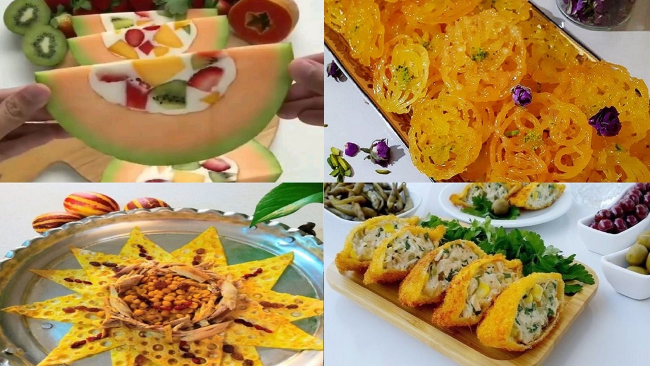 آموزش آشپزی؛ از زولبیای خانگی برای ماه رمضان تا ۲ نوع پیتزا بدون نیاز به فر + تصاویر